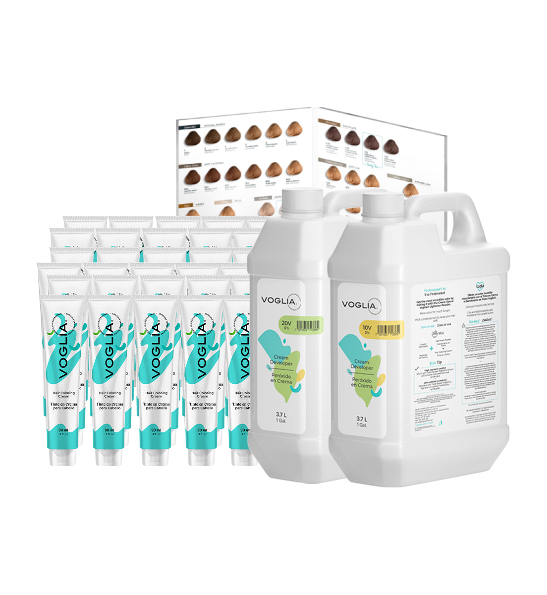Pack Hair Coloring Cream